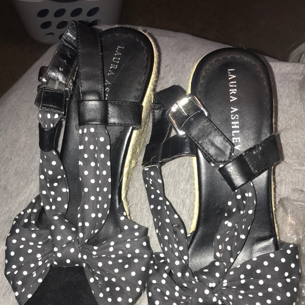 Laura Ashley wedges